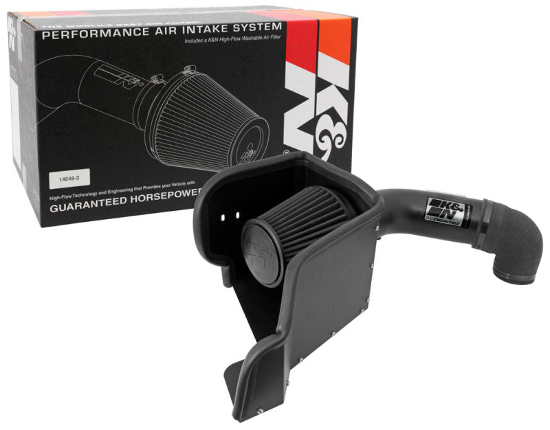K&N Dodge Ram 1500 Pickup 5.7L V8 / Ram 1500 5.7L V8 Black Performance Intake Kit