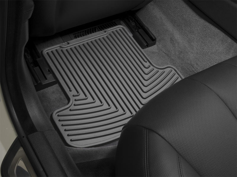WeatherTech Dodge Ram Quad Cab Rear Rubber Mats - Black