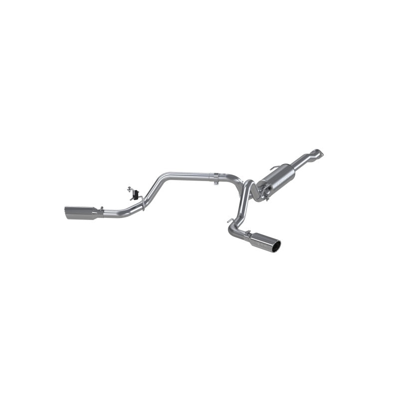 MBRP Toyota Tacoma 3.5L Cat Back Turn Down Style Aluminized Exhaust System