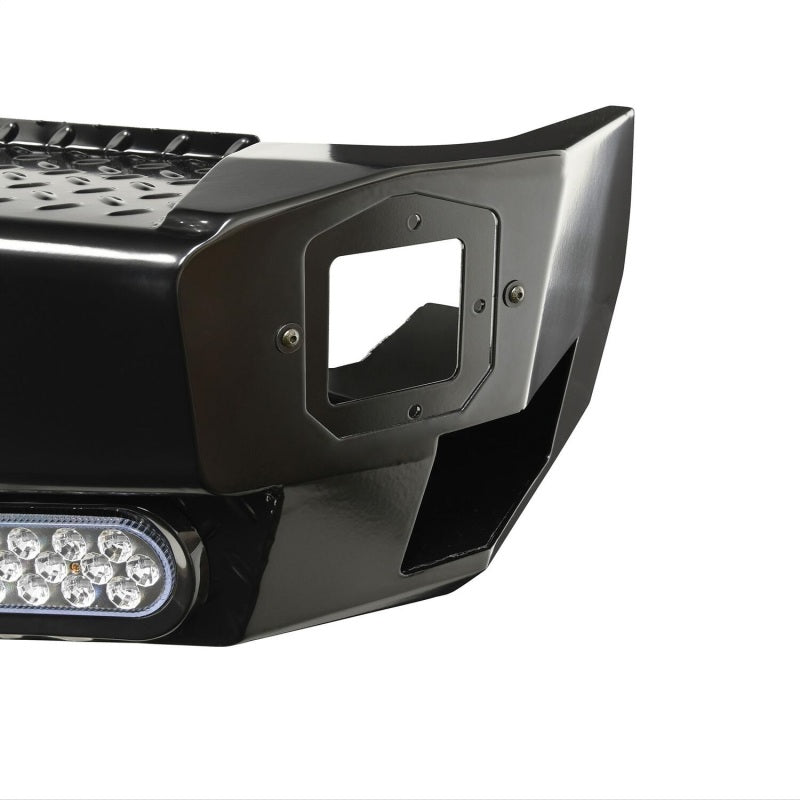 Westin 19+ Chevy Silverado 1500 HDX Bandit Rear Bumper - Black
