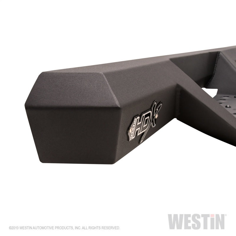 Westin/HDX 19-20 Ram 2500/3500 Crew Cab (8ft Bed) Drop Wheel to Wheel Nerf Step Bars - Txt Black