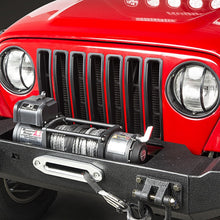 Load image into Gallery viewer, Rugged Ridge Grille Inserts Black Jeep Wrangler