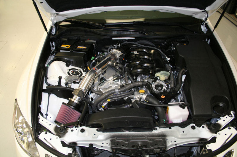 K&N Lexus GS35 V6-3.5L Polished Typhoon Intake