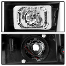 Load image into Gallery viewer, Spyder Ford F250/350/450 11-16 V2 High-Power LED Headlights-White Light Bar-Black PRO-YD-FS11V2PL-BK