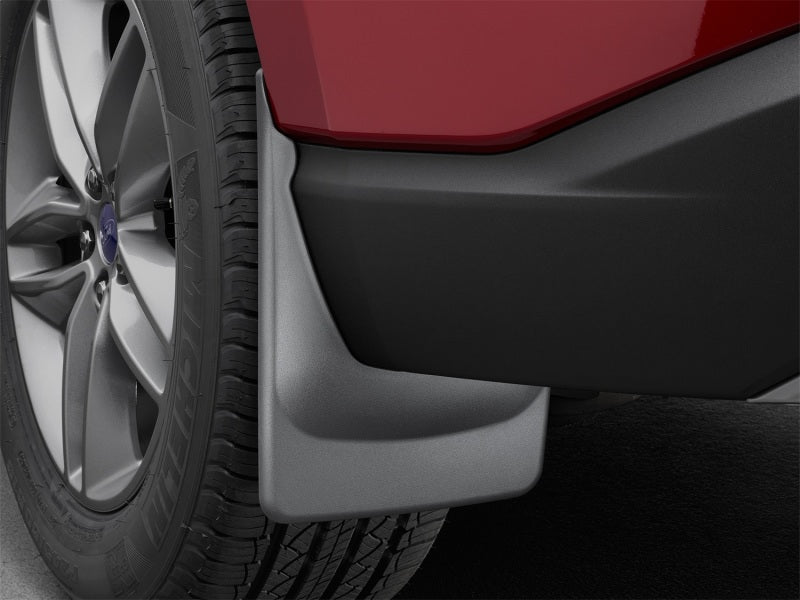 WeatherTech Ford F-150 Raptor No Drill Mudflaps - Black
