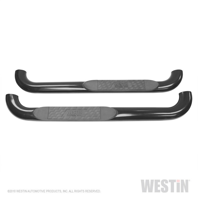 Westin Ford F-150 Reg Cab Platinum 4 Oval Nerf Step Bars - Black