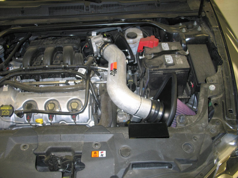 K&N Ford Taurus 3.5L V6 Silver Typhoon Cold Air Intake