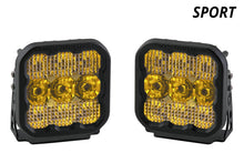 Load image into Gallery viewer, Diode Dynamics SS5 LED Pod Sport - Yellow Flood (Pair)