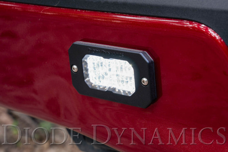 Diode Dynamics Stage Series 2 In LED Pod Pro - White Fog Flush WBL (Pair)