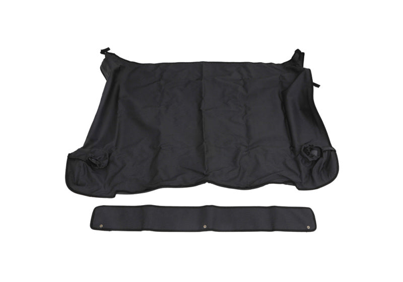 Rampage Jeep Wrangler(JL) 4-Door Tonneau Cover w/ Tailgate Bar Kit - Black Diamond