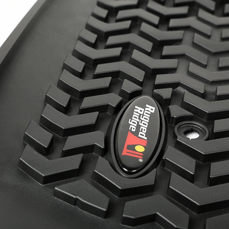 Rugged Ridge Floor Liner Front Black Chevrolet / GMC Colorado / Canyon Extended Cab