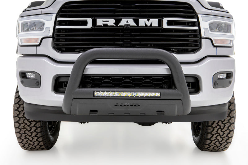 Lund RAM 2500 Bull Bar w/Light & Wiring - Black