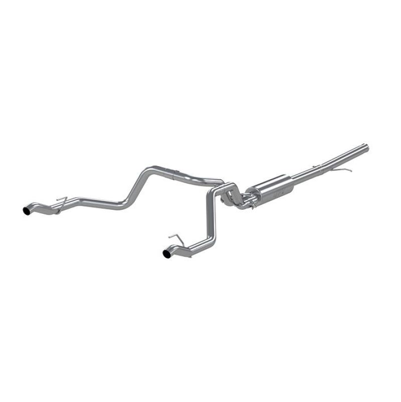 MBRP Chevrolet Silverado 1500 4.3L/5.3L 2.5in Cat Back Dual Rear Exit - Aluminized