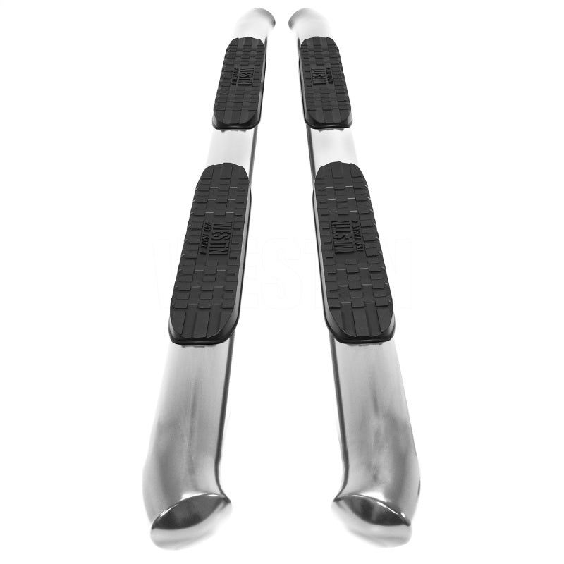Westin Nissan Frontier Crew Cab PRO TRAXX 4 Oval Nerf Step Bars - SS