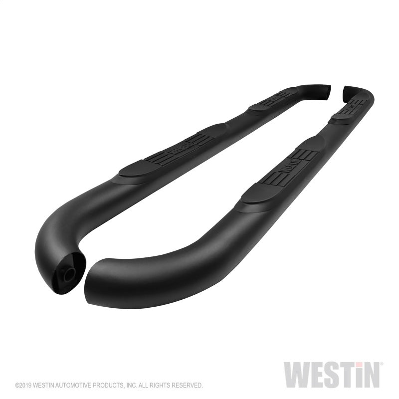 Westin 18+ Jeep Wrangler JLU 4dr. E-Series 3 Nerf Step Bars - Tex. Blk