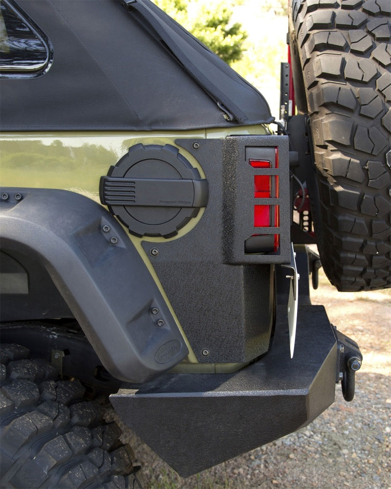 Rugged Ridge XHD Corner Guard Rear Jeep Wrangler JKU 4 Door