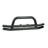 Rugged Ridge 3-In Dbl Tube Front Bumper Black CJ &Jeep Wrangler