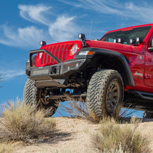Load image into Gallery viewer, Go Rhino Jeep Wrangler JL/JLU Rockline Front Bumper Skid Plate
