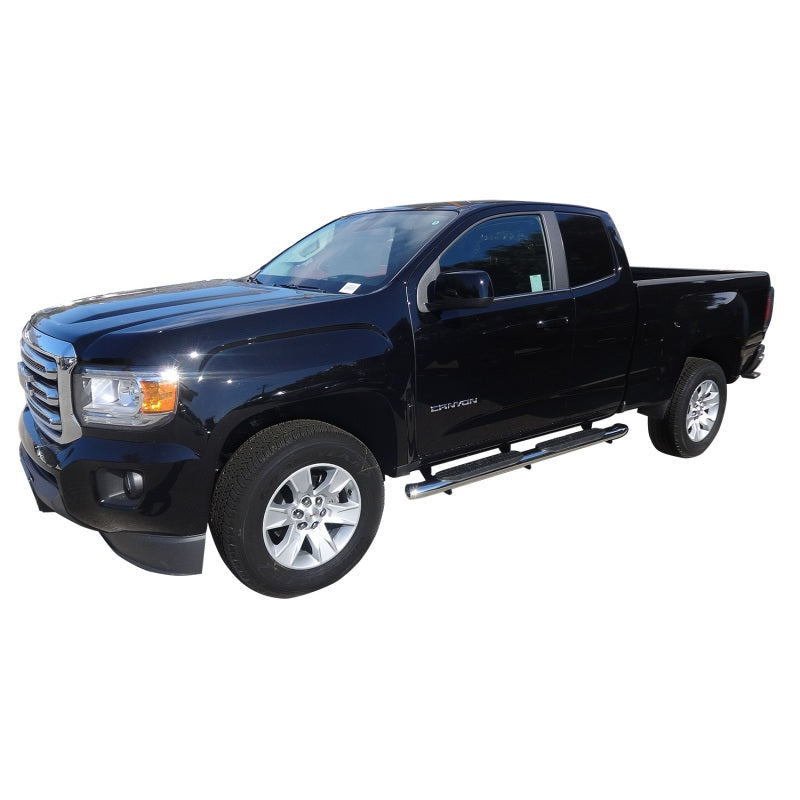 Westin Chevrolet/GMC Colorado/Canyon Crew Cab PRO TRAXX 5 Oval Nerf Step Bars - Black