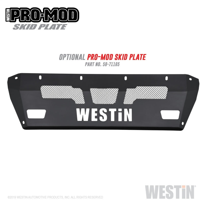 Westin 15+ Chevrolet Silverado 2500/3500 Pro-Mod Front Bumper - Textured Black