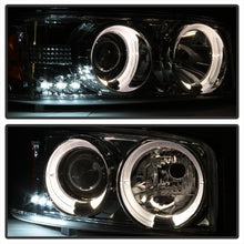 Load image into Gallery viewer, Spyder GMC Sierra 1500/2500/3500 99-06 Projector Headlights LED Halo LED Chrome PRO-YD-CDE00-HL-C