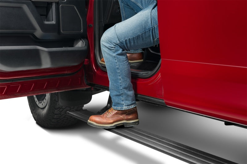 AMP Research Ford F250/350/450 (Sync 3 Models ONLY) Power Step Smart Series Running Board