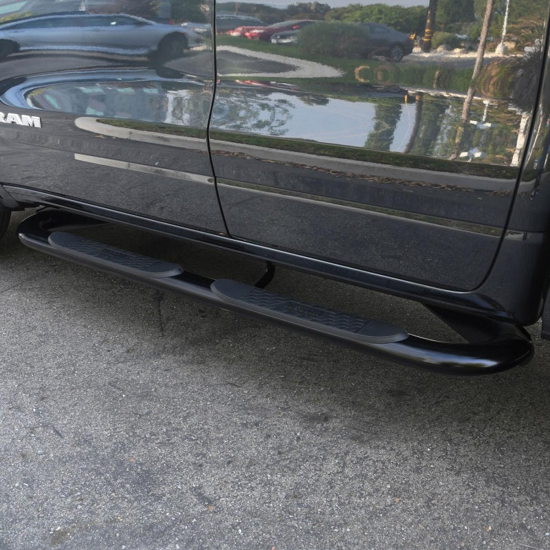 Westin 19+ Dodge Ram 1500 Crew Cab Platinum 4 Oval Nerf Step Bars - Black