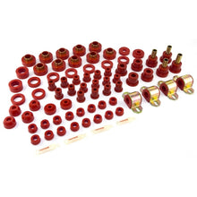 Load image into Gallery viewer, Rugged Ridge Polyurethane Bushing Kit Red CJ