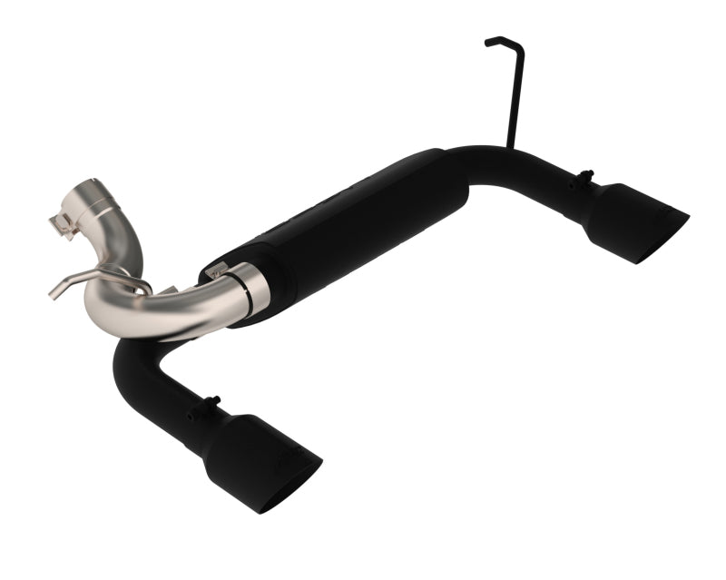 MBRP Jeep Wrangler/Rubicon 3.6L/3.8L V6 Axle-Back Dual Rear Exit Black Performance Exhuast Sys