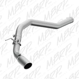 MBRP Nissan Titan XD 5.0L 4in Filter Back Single Side Exit Alum Exhaust System