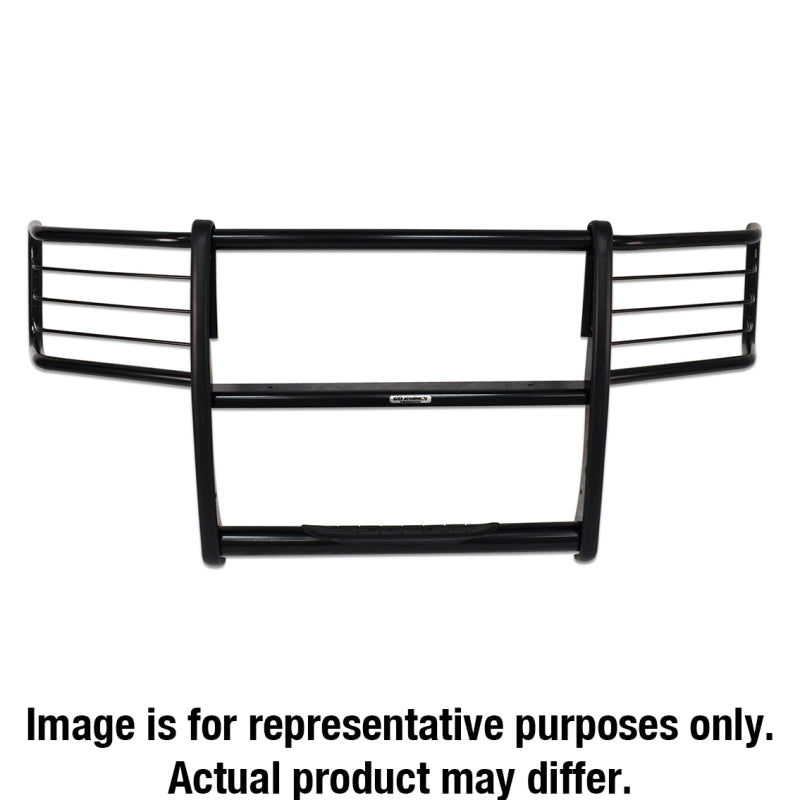 Go Rhino Ford F-250/350 Super Duty 3000 Series StepGuard Center Grille + Brush Guards - Blk