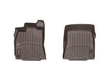 Load image into Gallery viewer, WeatherTech 2011+ Jaguar XJ Series Front FloorLiner - Cocoa