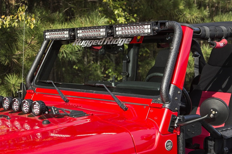 Rugged Ridge Jeep Wrangler TJ LED Windshield Light Bar