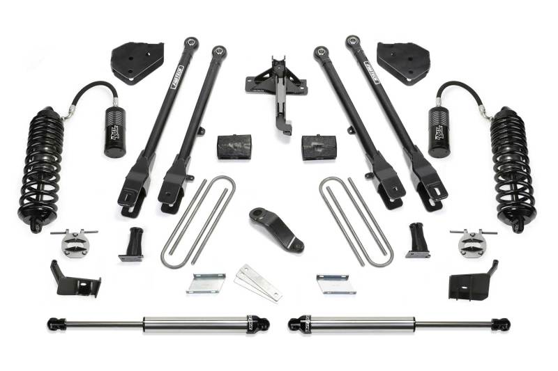 Fabtech 17+ Ford F250/F350 4WD 4in 4Link Sys w/4.0 & 2.25