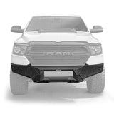 Go Rhino Ram 1500 (Excl. Rebel/Warlock/TRX) Element FR Bumper w/Fixed Lgt Bar Mount - Tex. Blk