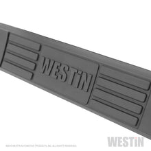 Load image into Gallery viewer, Westin 19+ RAM 1500 Quad Cab (Excl. Classic) E-Series 3 Nerf Step Bars - Blk