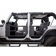 Load image into Gallery viewer, Rampage Jeep Wrangler(JK) 2-Door Tube Doors With Netting - Black