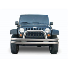 Load image into Gallery viewer, Rampage Jeep CJ5 Double Tube Bumper Front - Stainless