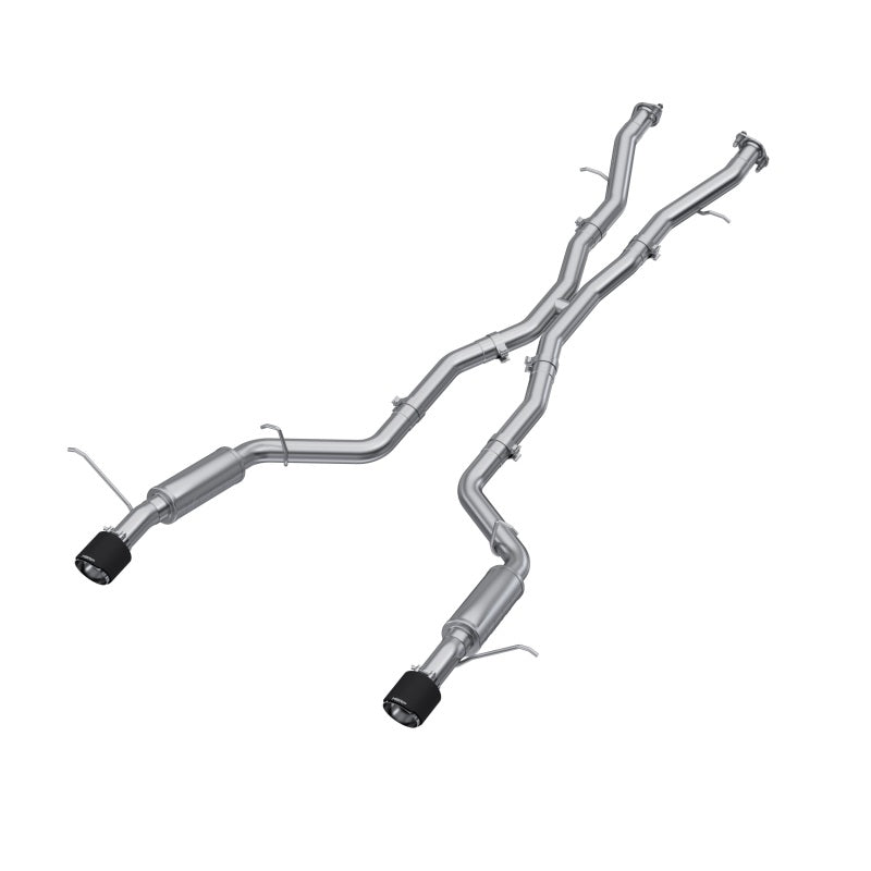 MBRP Dodge Durango SRT 6.4L Armor Pro T304 SS 3in Cat Back Exhaust Dual Rear Exit w/ CF Tips