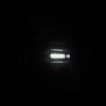 Load image into Gallery viewer, AlphaRex 14-19 Chevy Silverado 1500 Luxx-Series LED Tail Lights Alpha-Black w/Activ Light/Seq Signal