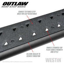 Load image into Gallery viewer, Westin Jeep Gladiator Outlaw Nerf Step Bars - Textured Black