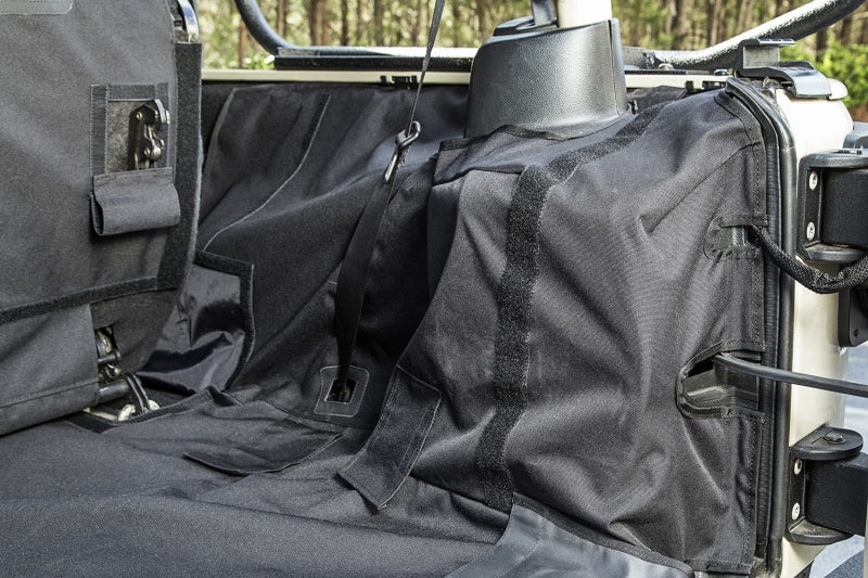 Rugged Ridge C3 Cargo Cover 2-Door w/Subwoofer Jeep Wrangler
