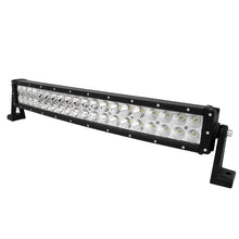 Load image into Gallery viewer, Xtune LED Lights Bar w/ Covers 24 Inch 40pcs 3W LED / 120W Curved Chrome LLP-CUR-40LED-120W-C