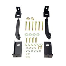 Load image into Gallery viewer, Westin 1999+ Chevy Silverado 1500 Crew Cab E-Series 3 Nerf Step Bars - Black