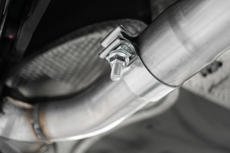 MBRP VW Jetta GLI T304 SS 3in Cat-Back Dual Split Rear Exit Exhaust - Carbon Fiber Tips