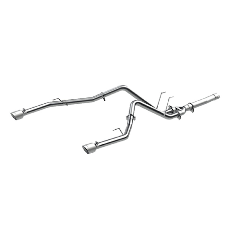 MBRP Dodge Ram 1500 3.0L EcoDiesel 2.5in Filter Back Exhaust Dual Split Rear Exit Alum
