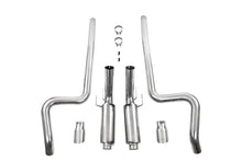 Load image into Gallery viewer, MBRP Ford Mustang GT 5.0L Dual Split Rear Race Version T409 3in Cat Back Exhaust System