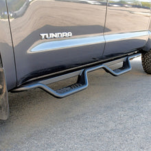 Load image into Gallery viewer, Westin 07+ Toyota Tundra CrewMax Outlaw Drop Nerf Step Bars - Black