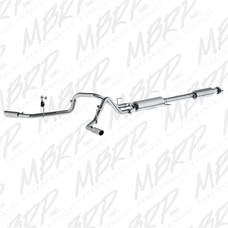 MBRP Ford F-150 5.0L 3in Cat Back Dual Split Side Exit T409 Exhaust System