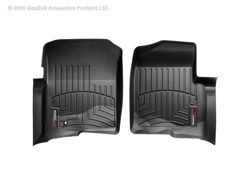 WeatherTech 04-08 Ford F150 Regular Cab Front FloorLiner - Black